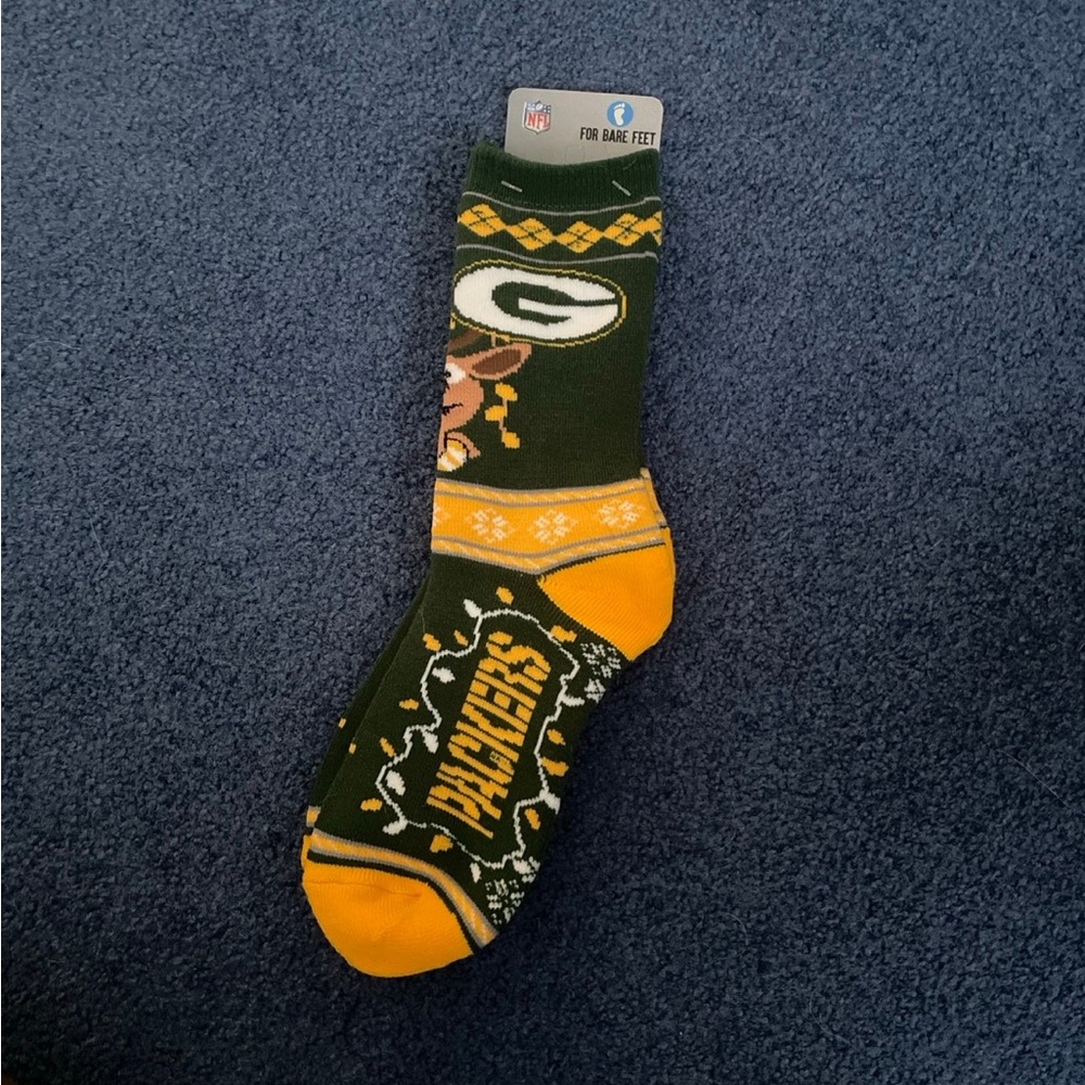 Green Bay Packers women’s Holiday Socks NWT Size M 6-11